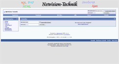 Desktop Screenshot of netvision-technik.de