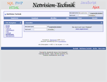 Tablet Screenshot of netvision-technik.de